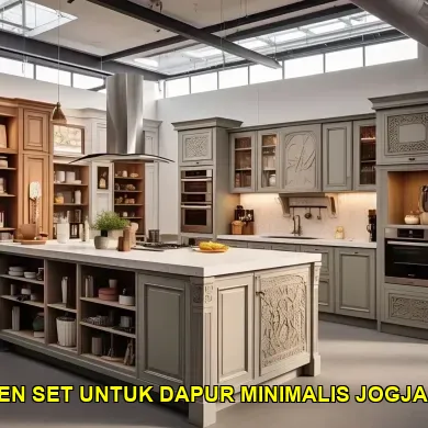 Desain Kitchen Set Untuk Dapur Minimalis Jogja yang Efisien
